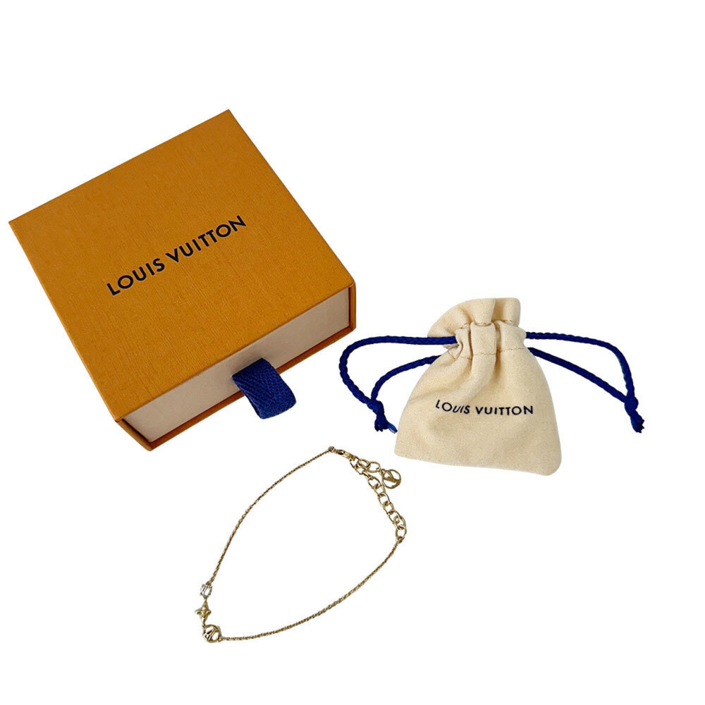 LOUIS VUITTON Gold Charm Bracelet - Picture 8 of 8